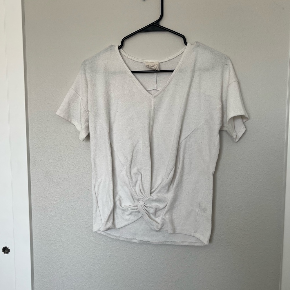 Twist Front Tee